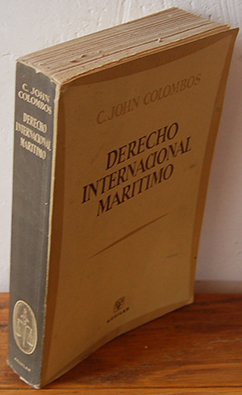 Image du vendeur pour DERECHO INTERNACIONAL MARTIMO mis en vente par EL RINCN ESCRITO