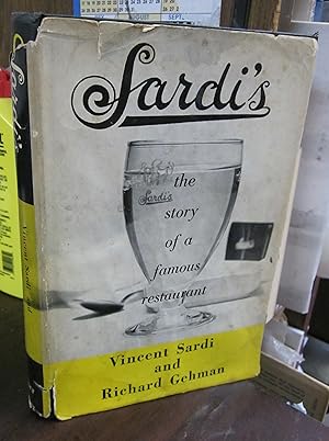 Sardi's: The Story of a Famous Restaurant [signed/inscribed by VS]
