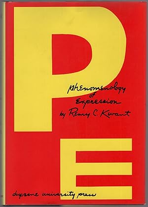 Seller image for Phenomenology of Expression for sale by Between the Covers-Rare Books, Inc. ABAA