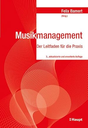 Seller image for Musikmanagement for sale by BuchWeltWeit Ludwig Meier e.K.