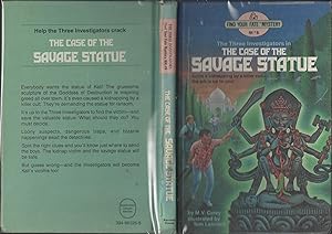 Three Investigators Find Your Fate RH #8 The Case Of The Savage Statue - VERY RARE HC 1ST