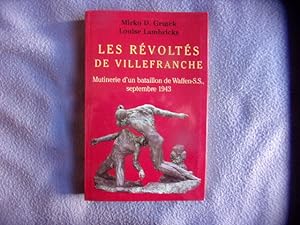 Bild des Verkufers fr Les rvolts de Villefranche zum Verkauf von arobase livres