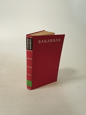 Bild des Verkufers fr Barabbas. Roman. Mit einem Brief von Andr Gide. zum Verkauf von Antiquariat Bookfarm