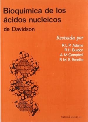 Imagen del vendedor de Bioqumica de los cidos nucleicos de Davidson a la venta por Libros Tobal