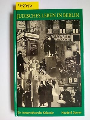 Bild des Verkufers fr Jdisches Leben in Berlin: Ein immerwhrender Kalender Volker Spiess zum Verkauf von Versandantiquariat Claudia Graf
