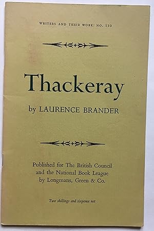 Seller image for Thackeray for sale by Leabeck Books