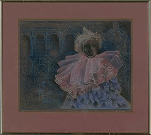 B. Young - 1986 Pastel, Venetian Carnival