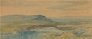 Imagen del vendedor de Philip Osment (1861-1947) - Early 20th Century Watercolour, River Landscape a la venta por Sulis Fine Art