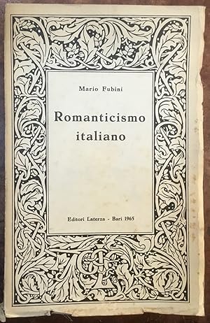 Romanticismo italiano. Saggi di storia della critica e letteratura