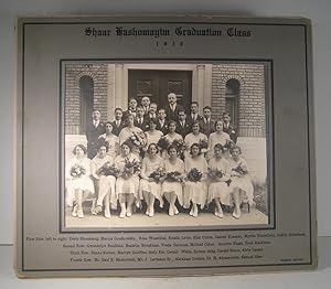 Shaar Hashomayim Graduation Class. 1930. Photograph