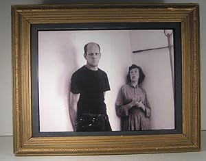 Jackson Pollock. Lee Krasner. Black & White Photograph (Reproduction)