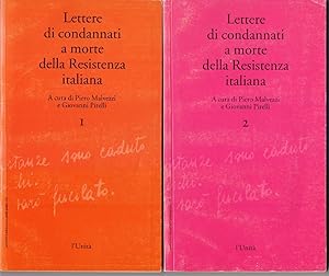 Immagine del venditore per Lettere di condannati a morte della Resistenza italiana 2 Vol. - Malvezzi Pirelli venduto da libreria biblos