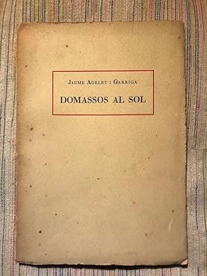 Seller image for Domassos al Sol. Poesies for sale by Campbell Llibres