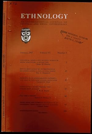 Image du vendeur pour Nez Perce Sorcery in Ethnology Volume VI, Number 1 mis en vente par The Book Collector, Inc. ABAA, ILAB