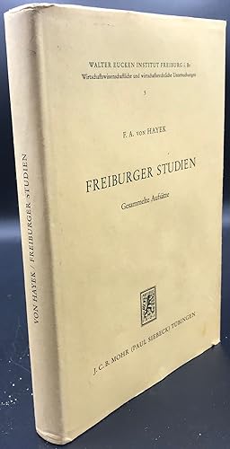 Imagen del vendedor de FRIEBURGER STUDIEN. Gesammelte Aufstze a la venta por Bartleby's Books, ABAA