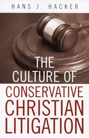 Image du vendeur pour Culture Of Conservative Christian Litigation mis en vente par GreatBookPricesUK