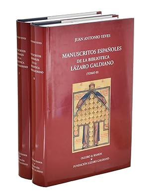 Image du vendeur pour MANUSCRITOS ESPAOLES DE LA BIBLIOTECA LZARO GALDIANO, I-II (EDICIN EN 2 TOMOS) mis en vente par Librera Monogatari