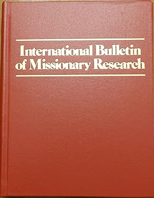 International Bulletin of Missionary Research - Volumes 25-28 2001-2004