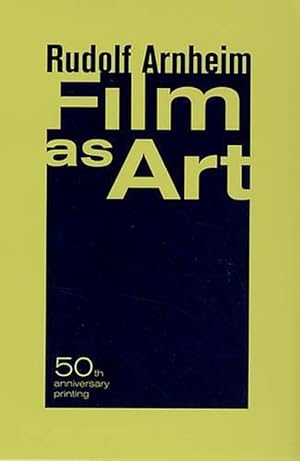 Seller image for Film as Art, 50th Anniversary Printing (Paperback) for sale by Grand Eagle Retail