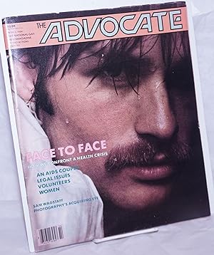 Image du vendeur pour The Advocate: the national gay newsmagazine; #391, April 3, 1984; in two sections; face to face [AIDS] mis en vente par Bolerium Books Inc.
