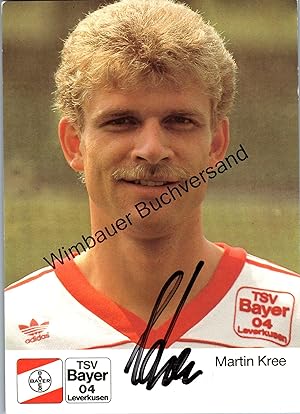 Willibert Kremer   Autogrammkarte Bayern Leverkusen 1981-82  Original Signiert 