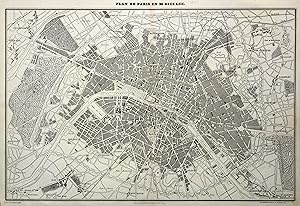 Stadtplan, " Plan de Paris en MDCCCLIII.".