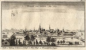 Bild des Verkufers fr Gesamtansicht, "Bloquade v. Geldern ano 1757". zum Verkauf von Antiquariat Clemens Paulusch GmbH