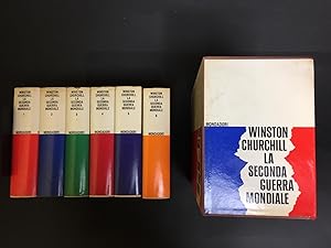 Winston Churchill. La Seconda Guerra Mondiale. Mondadori. 1948-1949-1950-1951-1952-1953-I. Voll. ...