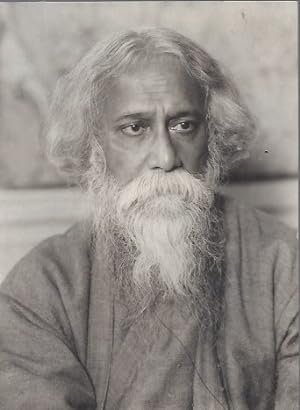 Vintage photograph of Rabindranath Tagore