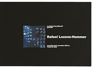 Seller image for Rafael Lozano-Hemmer (announcement) for sale by The land of Nod - art & books