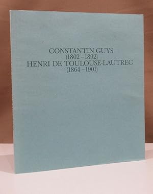 Imagen del vendedor de Constantin Guys, Zeichnungen und Aquarelle. Henri de Toulouse-Lautrec, Graphik. 16. November '85 bis 18. Januar '86. In Zusammenarbeit mit: Sabine Helms, Kunsthandel Kaulbachstrae 35. Graphisches Kabinett Kunsthandel Wolfgang Werner KG. a la venta por Dieter Eckert