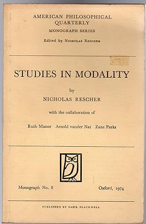 Studies In Modality