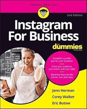 Bild des Verkufers fr Instagram for Business for Dummies zum Verkauf von moluna