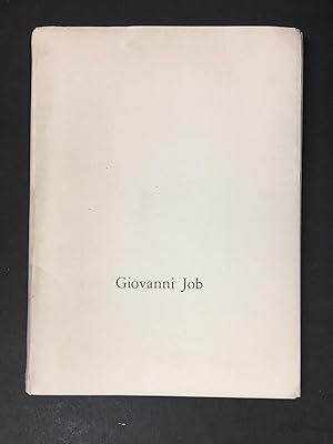 Immagine del venditore per Giovanni Job. A cura di Falabrino Alberro. Galleria Cristina Busi. 1991 venduto da Amarcord libri