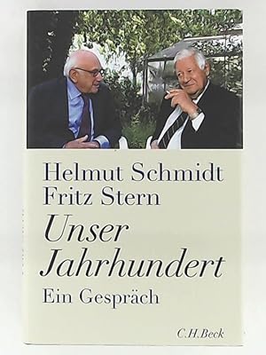 Seller image for Unser Jahrhundert: Ein Gesprch for sale by Leserstrahl  (Preise inkl. MwSt.)