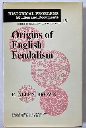 Seller image for Origins of English Feudalism [Historical problems, 19.] for sale by Joseph Burridge Books