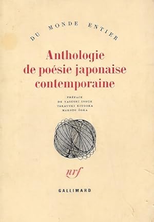 Bild des Verkufers fr Anthologie de posie japonaise contemporaine zum Verkauf von ART...on paper - 20th Century Art Books