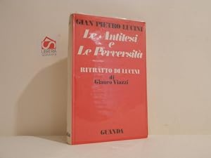 Bild des Verkufers fr Le antitesi e le perversita zum Verkauf von Libreria Spalavera