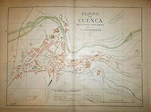 PLANO de Cuenca. Facilitado y revisado por el Ayuntamiento. Escala 1:6.000.