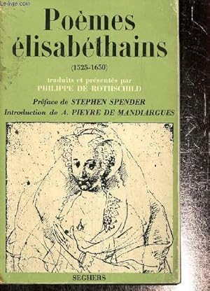 Bild des Verkufers fr Pomes lisabthains (1525-1650) zum Verkauf von Le-Livre