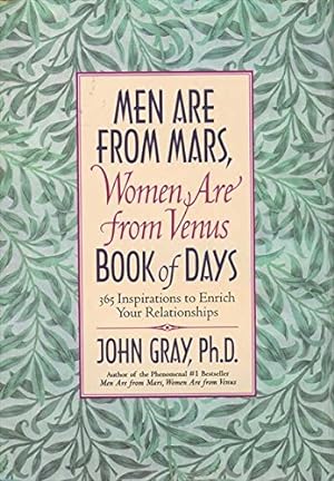 Seller image for MEN ARE FROM MARS, WOMEN ARE FROM VENUS: BOOK OF DAYS for sale by Bobbert's Books