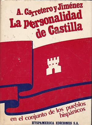 Imagen del vendedor de La personalidad de Castilla en el conjunto de los pueblos hispnicos a la venta por LIBRERA GULLIVER