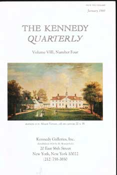 The Kennedy Quarterly: Volume VIII, Number Four. America At Home: American Homes in American Pain...