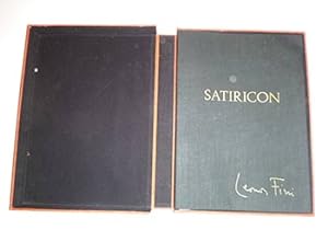 Satiricon. First edition with the silkscreens by Léonor Fini. Signed.