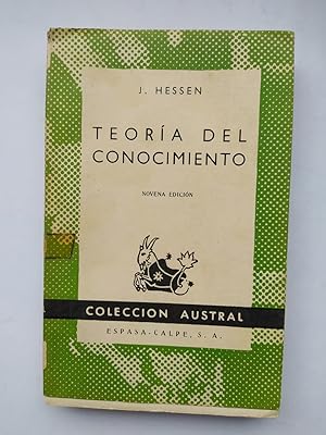 Seller image for TEORIA DEL CONOCIMIENTO. COLECCION AUSTRAL 107. for sale by TraperaDeKlaus