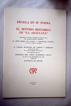 Seller image for Ercilla en su poema for sale by Alcan Libros