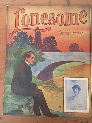 Imagen del vendedor de LONESOME (sheet music) a la venta por Jim Hodgson Books
