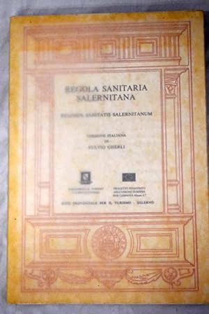Seller image for Regola sanitaria salernitana for sale by Alcan Libros