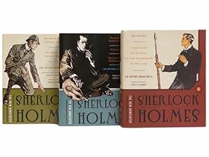 Imagen del vendedor de The New Annotated Sherlock Holmes, in Three Volumes: The Adventures of Sherlock Holmes; The Memoirs of Sherlock Holmes; The Return of Sherlock Holmes; His Last Bow; The Case-Book of Sherlock Holmes; A Study in Scarlet; The Sign of Four; The Hound of the Baskervilles; The Valley of Fear a la venta por Yesterday's Muse, ABAA, ILAB, IOBA