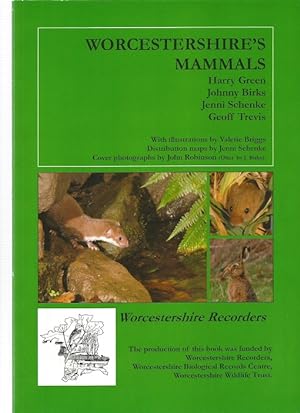 Seller image for WORCESTERSHIRE'S MAMMALS for sale by Amnesty Bookshop, Malvern